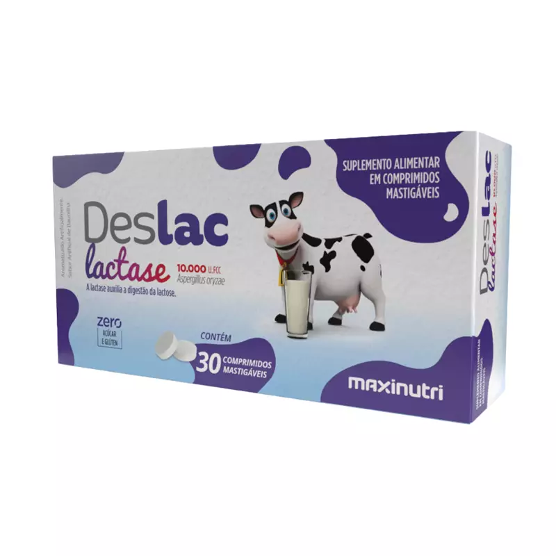 Deslac Lactase 30 cps - Maxinutri