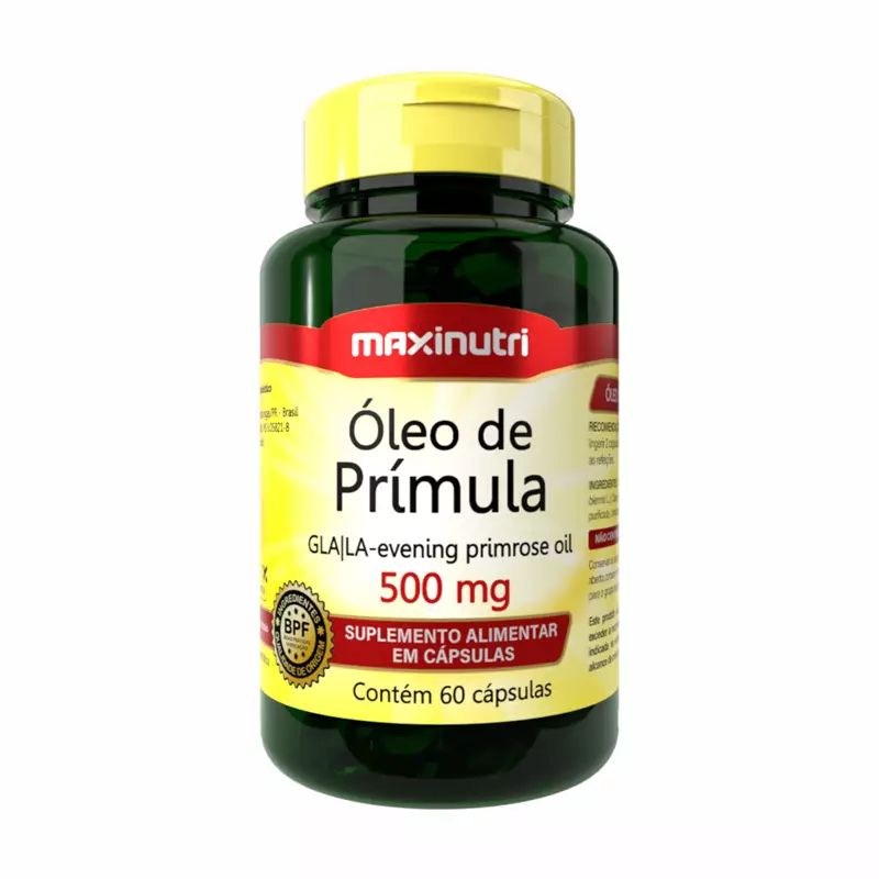 Óleo de Prímula 60 caps - Maxinutri