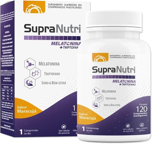 Supra Nutri Melatonina 120 cp