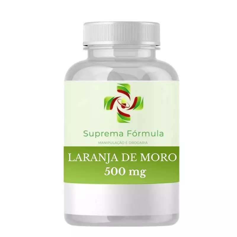 Laranja de Moro 500mg 120 cápsulas cápsulas