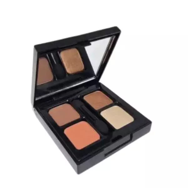 Quarteto de Sombras Allergic Center Marrom 