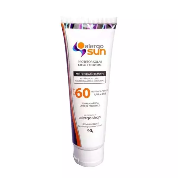 Protetor Solar Alergo Sun FPS 60 90 ml