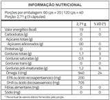 Omega 3 Biocultivado de algas 60 cápsulas Catarinense